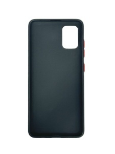 Черен гръб Color Buttons за Samsung A71