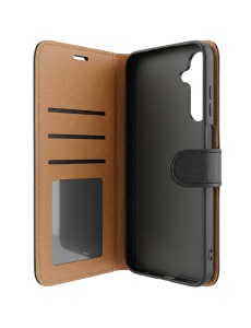 Черен Калъф "Genuine Leather" за Honor Magic 8 Lite - Img 3