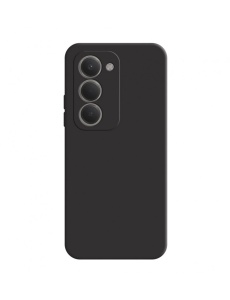 Черен силиконов гръб POLY за Xiaomi Redmi 15