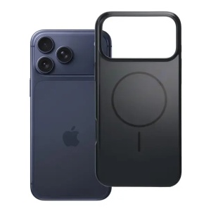 Case for iPhone 17 Pro Glossy Mag Cover compatible with MagSafe black