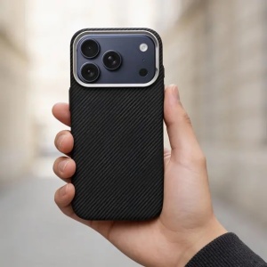 Case for iPhone 18 Pro Max K-Look compatible with MagSafe black - Img 6