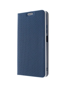 Kалъф тефтер син CARBON WITH FRAME за Samsung A15
