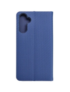 Kалъф тефтер син CARBON WITH FRAME за Samsung A34 с място за карти и банкноти