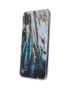 Елегантен силиконов калъф Gold Glam за IPHONE X XS