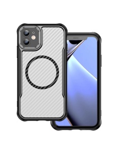 Карбонов Гръб Defender Carbon с MagSafe за iPhone 12
