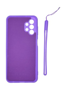 Лилав гръб Ring Silicone Venus за Samsung A13 4G