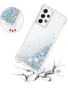 Нежен прозрачен плаващ кейс Floating Case за Samsung A33