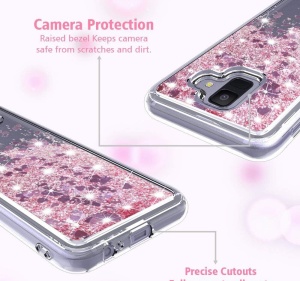 Нежен прозрачен плаващ кейс Floating Case за Samsung A6 2018
