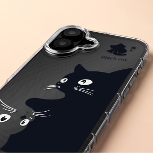 Прозрачен кейс с принт на котки Ultra Trendy Cat Case за Samsung Galaxy A15