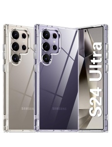 Прозрачен гръб ANTISHOCK за Samsung S24 Ultra