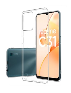 Прозрачен калъф TPU за Realme C31