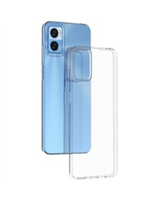 Прозрачен силиконов гръб 1 мм за Motorola E22 E22i със защита от удари и надрасквания