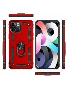 Противоударен червен гръб Zore за IPHONE 11 Pro Max със защита от удари и надрасквания