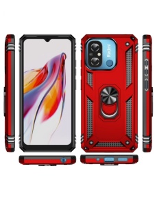 Противоударен червен кейс Zore за Xiaomi Redmi 12C