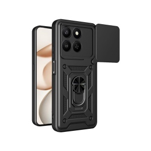 Противоударен черен калъф Camera Cover за Honor 400 Smart