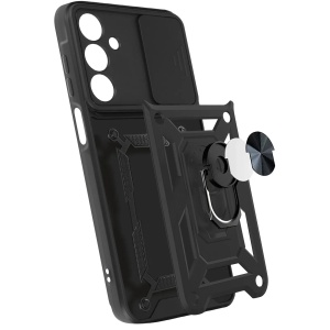Противоударен черен кейс Camera Cover за Samsung Galaxy S26
