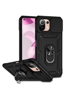 Противоударен черен калъф Camera Cover за Xiaomi Mi 11 Lite
