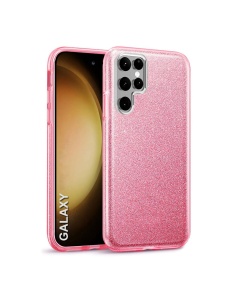 Розов Гръб Shine за Samsung S23 Ultra