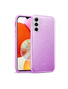 Розов нежен калъф за телефон Shine за Samsung A14 4G 5G със защита от удари и надрасквания