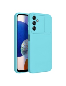 Светло зелен силиконов калъф Camera Cover за Samsung A14