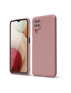 Светло Патладжанов Силиконов Гръб POLY за Samsung A12