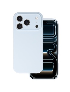 Светло Син силиконов гръб POLY за iPhone 17 Pro Max
