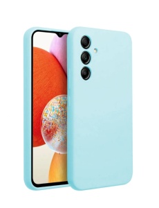 Светло син силиконов гръб POLY за Samsung A34