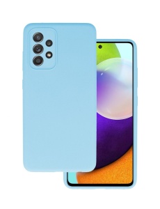 Светло син силиконов гръб POLY за Samsung A53