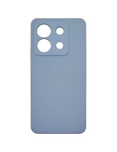 Светло син силиконов гръб POLY за Xiaomi Redmi Note 13 4G