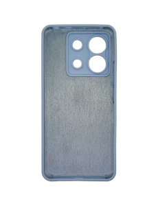 Светло син силиконов калъф POLY за Xiaomi Redmi Note 13 4G