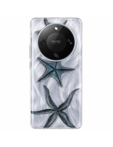 Силиконов гръб с морски звезди "Summer Case" за Honor Magic 8 Lite