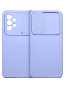 Силиконов калъф CAMSHIELD светло син за Samsung A13 4G