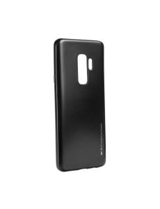 Силиконов калъф iJelly в черен цвят за Samsung S9 Plus