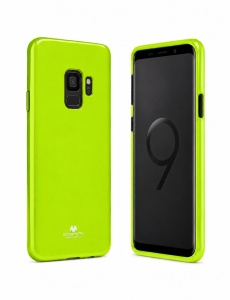 Силиконов Гръб Jelly Case в зелено за Samsung S9