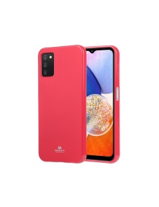 Силиконов Гръб Jelly Case в тъмно розово за Samsung A03s