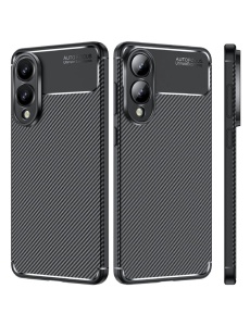 Силиконов калъф Carbon за Samsung Galaxy S25 Edge