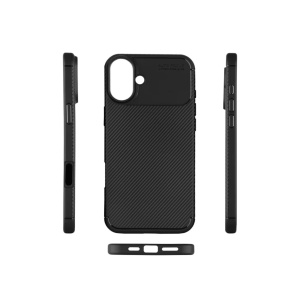 Силикон калъф Carbon за iPhone 17