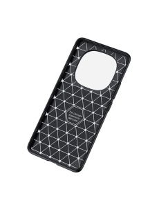 Силикон гръб Carbon за Xiaomi Redmi Note 14 Pro 4G със защита от удари и надрасквания