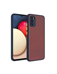 Син калъф Color Buttons за Samsung A02s