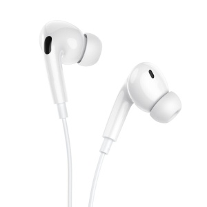 Слушалки BOROFONE BM80 PRO ELEGANT с микрофон Бели TYPE C – високо качество