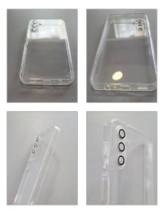 Тънък гръб с протектор за камерата Slim Color Lens за Samsung A14 4G 5G с висока прозрачност и сензорна точност