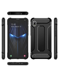 Удароустойчив черен кейс Bronya за Samsung Galaxy A10