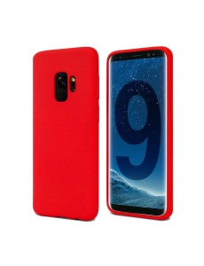 Червен Силиконов Гръб Mercury Soft Feeling за Samsung S9