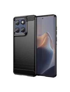 Черен калъф Toptel Carbon за Moto Edge 60 Moto Edge 60 Fusion
