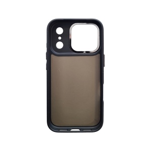 Черен Силиконов Гръб с Декупаж Guess Design 1HC за iPhone 17 Pro