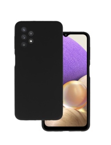 Черен силиконов гръб POLY за Samsung A13 4G