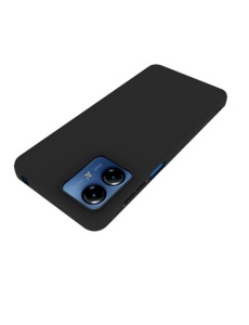 Черен силиконов кейс Candy Matt za Motorola G14