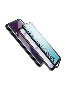 360 Стъклен Калъф с Магнитна Метална Рамка за Samsung Galaxy A40