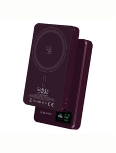 Blavec Power Bank 10000mAh- Type C - 22,5W magnetic Magsafe 3 in 1