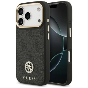 GUESS case for IPHONE 17 Pro compatible with MagSafe black